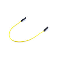 GB ブレッドボード・ジャンパーコード(オスーメス) 15cm 黄 10本入り GB-JPM-10P15-Y 1本(2m)（直送品）