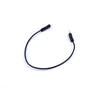 GB ブレッドボード・ジャンパーコード(オスーメス) 15cm 黒 10本入り GB-JPM-10P15-K 1本(2m)（直送品）