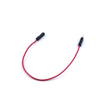 GB ブレッドボード・ジャンパーコード(オスーメス) 15cm 赤 10本入り GB-JPM-10P15-R 1本(2m)（直送品）