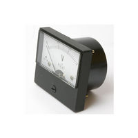 富士計測器 パネルメーター アナログ電圧計 DC150V FA38BDC150V 1個 63-3177-83（直送品）