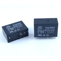 GB 5V小型パワーリレー 接点容量:5A 2回路C接点 GB-RLY