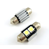 LINKMAN ルームランプLED (31mm・白) 12V/80mA 白 HC-F31MMC-3C-2-W 1個 63-3054-28（直送品）