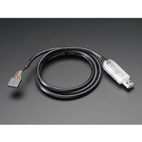 Adafruit Industries FTDI Serial TTLー232 USB Cable 70 1個 63-3077-03（直送品）