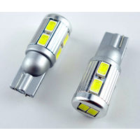 LINKMAN T10バルブ(白) 12V/160mA 白 HC-T10-5630-1C-10 1個 63-3054-26（直送品）