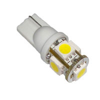 LINKMAN T10 カー用LED(2個入り ブルー) T10-WG-005B5050 1セット(2個) 63-3075-68（直送品）