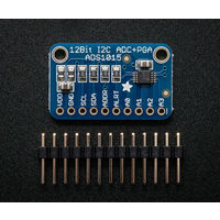 Adafruit Industries ADS1015搭載ADコンバーター(12ビット) 1083 1個 63-3077-36（直送品）