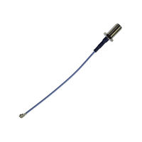 モノワイヤレス UFLーSMA変換ケーブル 100mm MW-C-UJ-10-1 1個 63-3155-87（直送品）