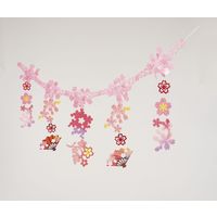 ササガワ 春装飾品 桜扇
