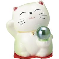 招き猫 風水ミニねこ 青 （8個入）（直送品）