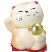 招き猫 風水ミニねこ 茶 （8個入）（直送品）