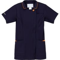 ナガイレーベン チュニック ネイビー+オレンジ LL AY-4222