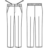 ナガイレーベン 男女兼用パンツ ホワイト BL LX-4013（取寄品）