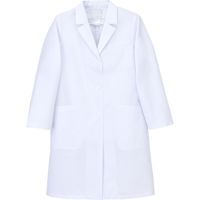 ナガイレーベン 女子シングル診察衣 ホワイト M SE-3555（取寄品）