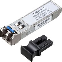 サンワサプライ SFP mini GBICポート Gigabit用コンバータ LCコネクタ LAN-SFPD-LX（直送品）