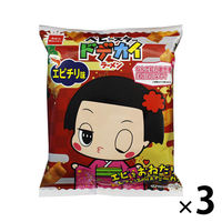 【アウトレット】おやつカンパニー ドデカイラーメン＜チコちゃんエビチリ味＞1セット（65g×3袋）