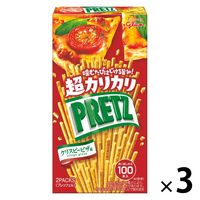 江崎グリコ 超カリカリプリッツ＜クリスピーピザ味＞ 3個