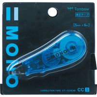 トンボ鉛筆 修正テープ モノCC5C 40 ブルー CT-CC5C40 5個（直送品）