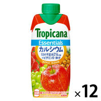 キリンビバレッジ トロピカーナ エッセンシャルズ カルシウム 330ml 1箱（12本入）