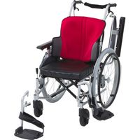 日進医療器 座王 座幅42 ワインレッド NA-501FO 【車いす】介援