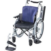 日進医療器　座王 座幅42 グレイッシュブルー NAH-521W　【車いす】介援隊カタログ（直送品）