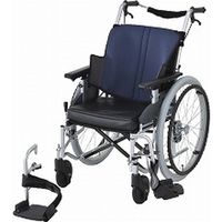 日進医療器　座王 座幅42 グレイッシュブルー NA-501FO　【車いす】介援隊カタログ（直送品）