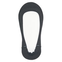 無印良品 かかと滑り止め付き 綿混 浅履きフットカバー 婦人 23-25cm チャコールグレー 良品計画