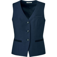 ボンマックス BONOFFICE ベスト ネイビー 17号 BCV1705-8-17（直送品）