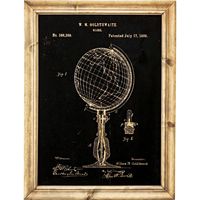 東谷 アートパネル 320×420mm ライトブラウン ART-124A 1枚（直送品）