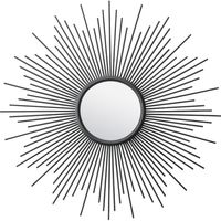 東谷 ミラー 幅800×奥行25×高さ800mm ブラック TSM-77BK 1個（直送品）