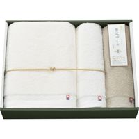 綿菱 【ギフト包装】 バス・フェイスタオルセット WB-12005 2077-059（直送品）