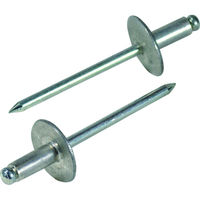 ロブテックス ブラインドリベット（ラージフランジ）アルミニウム/スティール製