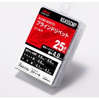 エビ リベット（クローズ）（エコパック） NSA55CMP 1箱（25本入） ロブテックス（直送品）