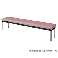 ミズノ スリムベンチ 幅1200mm ピンク MC-1200M-PI 1個 62-9958-38（直送品）