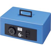 ライオン事務器 手提金庫　ＨＳー９３　ブルー（Ｂ） 22101 1台