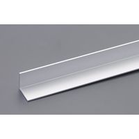 エスコ 30x30mmx2m アルミアングル(シルバー/つや消/10本) EA440HC-130 1セット(10本)（直送品）