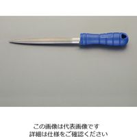 エスコ 150mm 精密やすり(半丸/荒目) EA521VM-151CS 1セット（直送品）