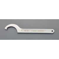 エスコ 135ー145mm フックレンチ(ステンレス製) EA613XE-62 1本（直送品）