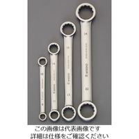 エスコ 4本組/8ー24mm 両口メガネレンチ(ステンレス製) EA616BS-100 1セット（直送品）