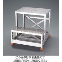 エスコ 00x400mm/0.3m/1段 作業台(ステンレス製) EA903PA-21 1台（直送品）