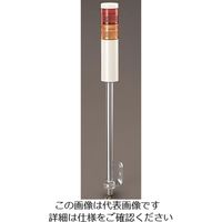 エスコ AC/DC24V LED小型積層信号灯(赤・黄) EA983FW-25A 1個（直送品）