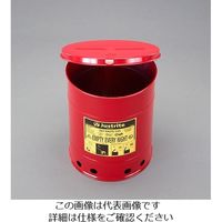 エスコ φ302x403mm/20L 工業用ダスト缶(セーフティー) EA991JS-33 1個