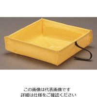 エスコ 610x 610x121mm/25L 折畳オイルトレイ EA992DB-113 1個（直送品）
