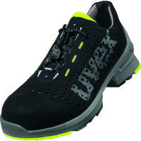 ウベックス UVEX ローシューズ ブラック/ライム 24.0CM 8543.5-38 1足 116-6384（直送品）