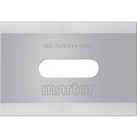 MARTOR 替刃 10枚 INDUSTRIAL BLADE 192043 ステンレス 1パック(10枚) 161-2758（直送品）