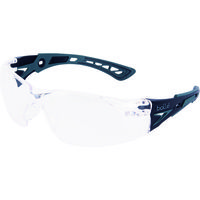 ブッシュネル bolle 二眼型保護メガネ(フィットタイプ) ラッシュプラス ブラックxグレー クリアレンズ 1662301JPBG 1個（直送品）