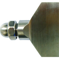 ステンレス製クーラントホース(1/2ホースシステム)用フレアノズル ストレートジェット 幅70×厚み2.0 2DU-SL-76-GS 1個（直送品）