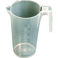 ユラボジャパン レオナ 1242ー05 積み重ねビーカーPP3000ml 4206-2183 1個 153-7267（直送品）