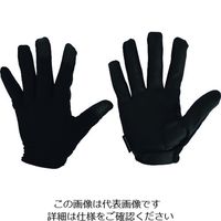 おたふく手袋 おたふく フーバー シンセティックレザーグローブ インサイドベルトモデル ブラック LL FB-64-BK-LL 1双 147-6215（直送品）