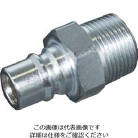 ヤマト 金属カップリング カップリングプラグ(めねじ取付用)BLY46ーPM 相手側取付サイズRc3/4 BLY46-PM 1個（直送品）