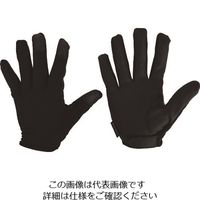 おたふく手袋 おたふく フーバー シンセティックレザーグローブ インサイドベルトモデル ブラック